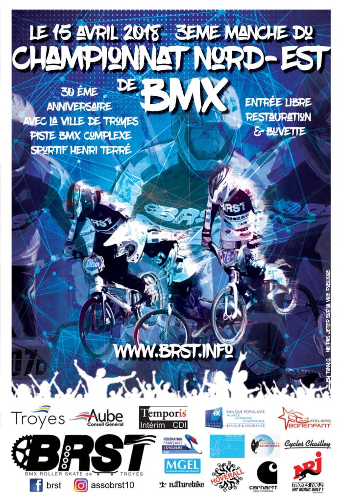 Bmx Roller Skate de Troyes CNE BMX 2018