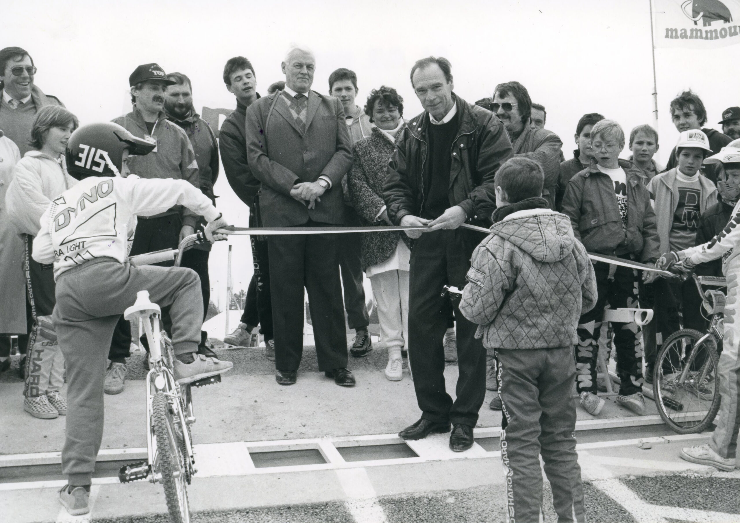 Inauguration piste BMX